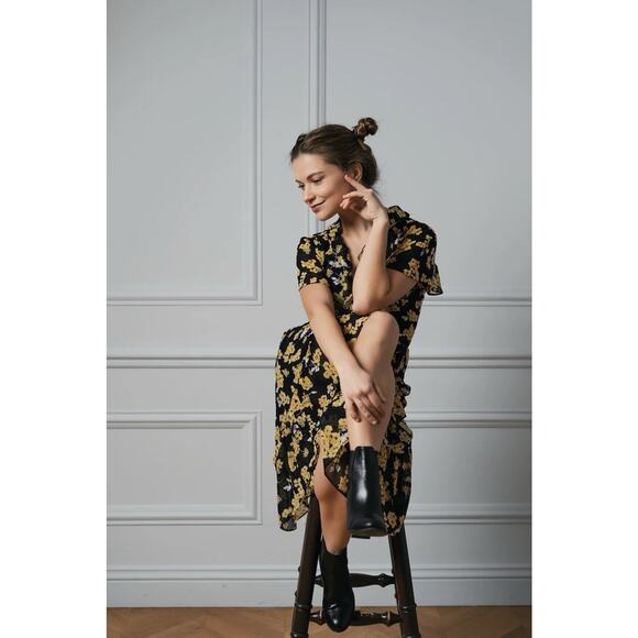 Nanette Lepore Floral Dress Size 8 - Picture 1 of 6